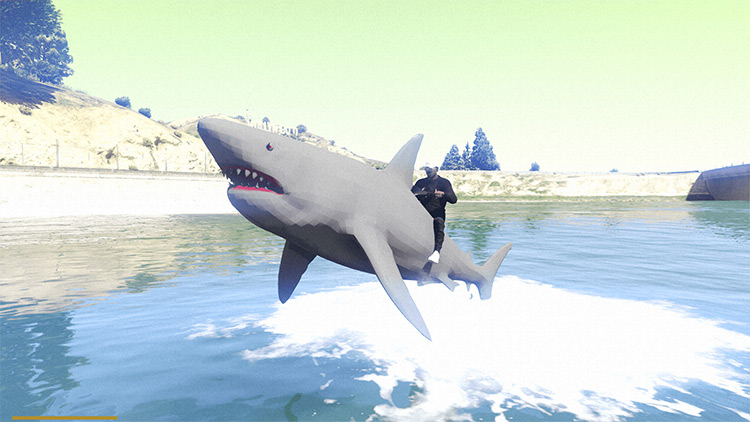 gta 5 shark mod