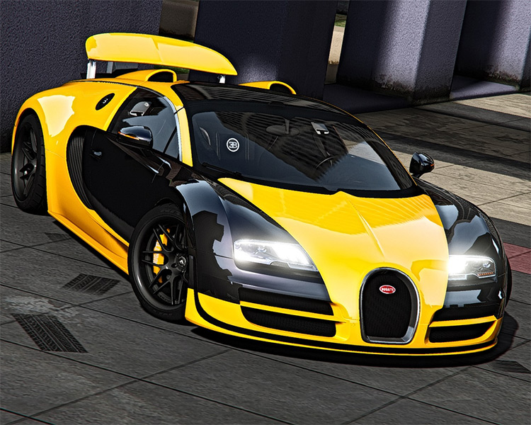 Bugatti Veyron Grand Sport Vitesse (2012) / GTA 5 Mod