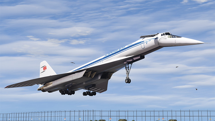 Tupolev Tu-144D Charger / GTA 5 Mod
