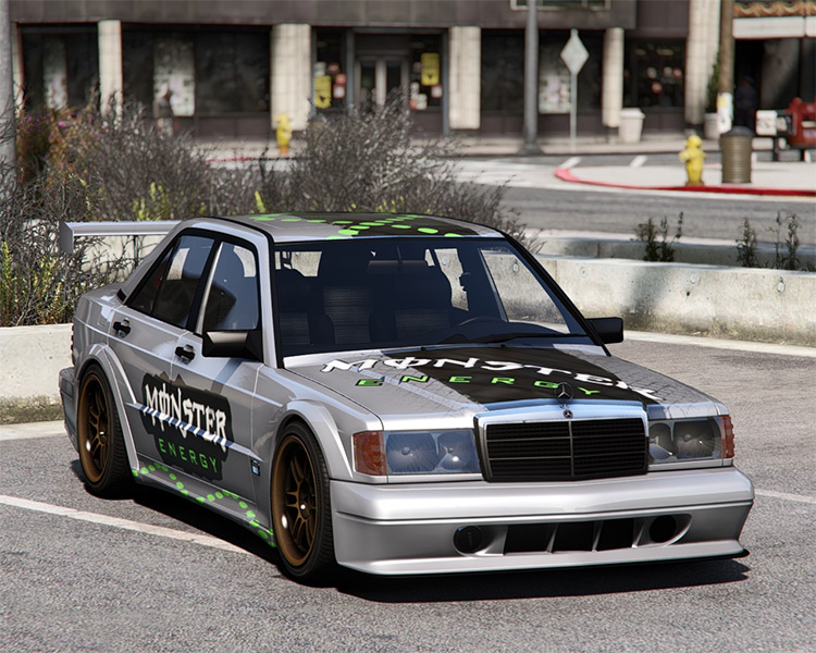 Mercedes-Benz 190E Evolution II (1990) / GTA 5 Mod