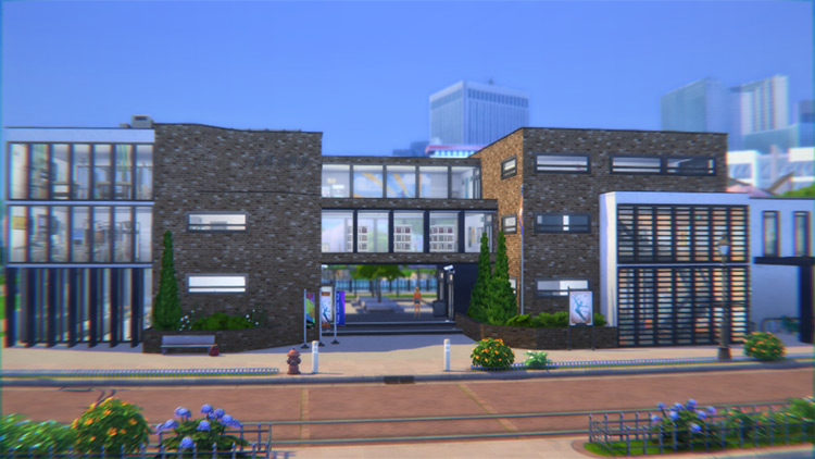 Newcrest High School / Sims 4 Lot
