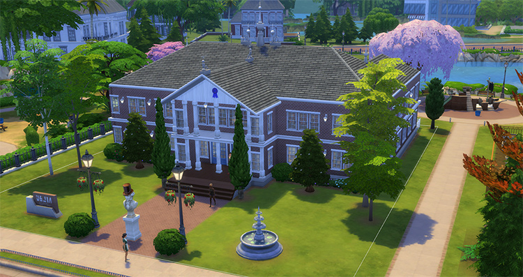 Best Sims 4 High School Lots  All Free To Download    FandomSpot - 91