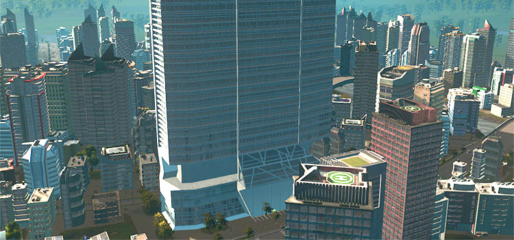 High Interest Tower in Cities: Skylines