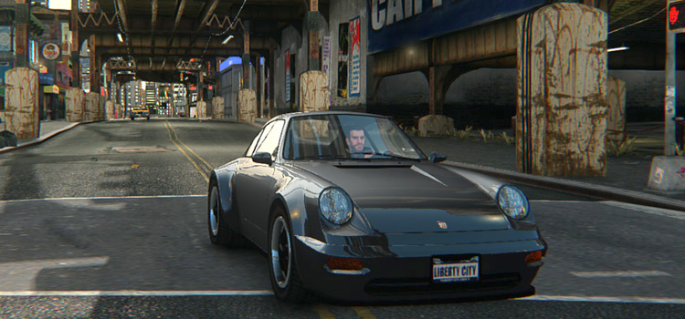 Grand Theft Auto IV: Liberty Visual is a new graphics total