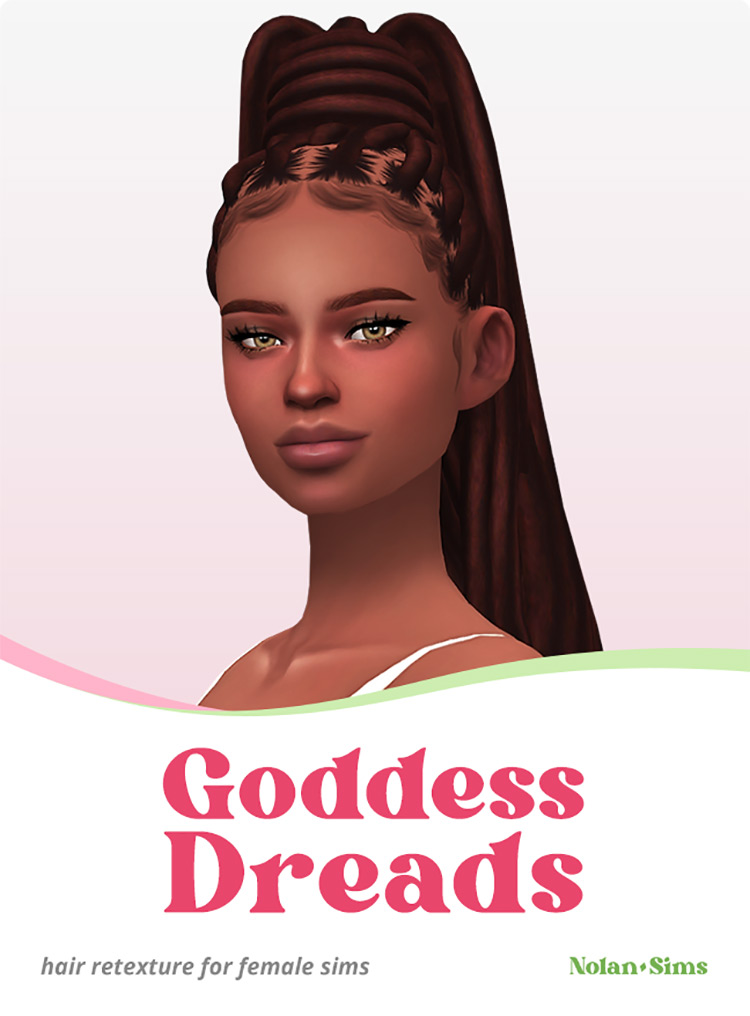 Sims 4 Cornrow Hair CC  Maxis Match   Alpha    FandomSpot - 41