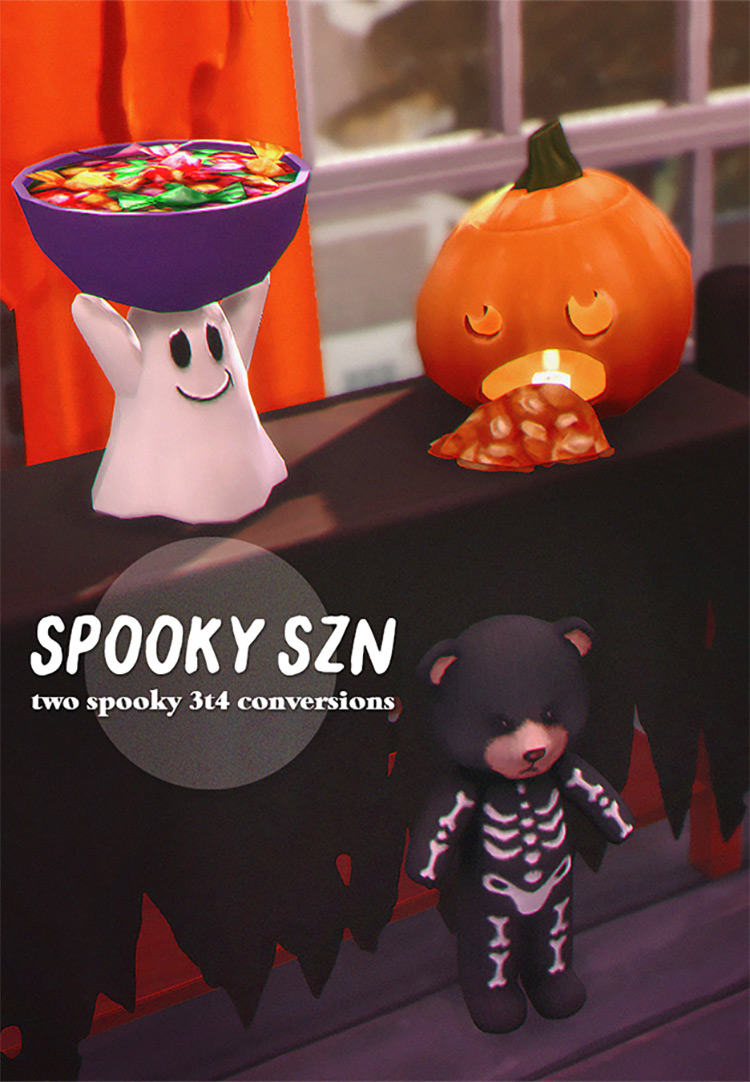 Spooky Conversions / Sims 4 CC