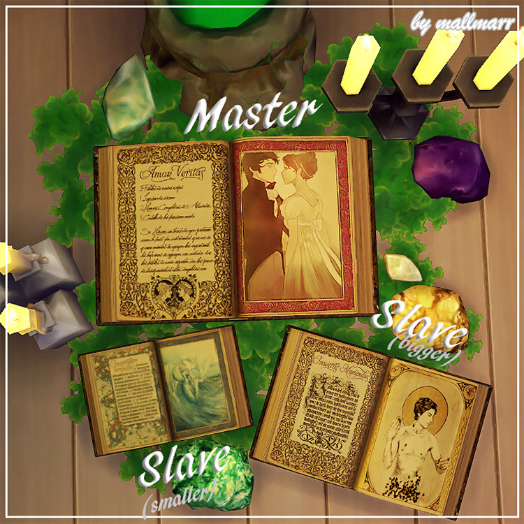 Spell Books / Sims 4 CC