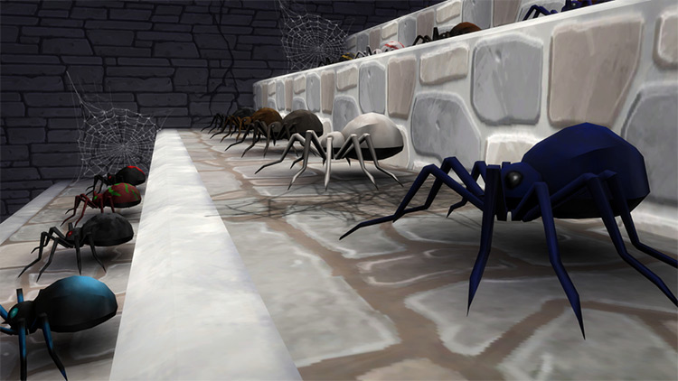 The Very Spooky Spider / Sims 4 CC
