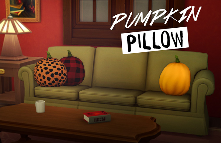 Pumpkin Pillow / Sims 4 CC