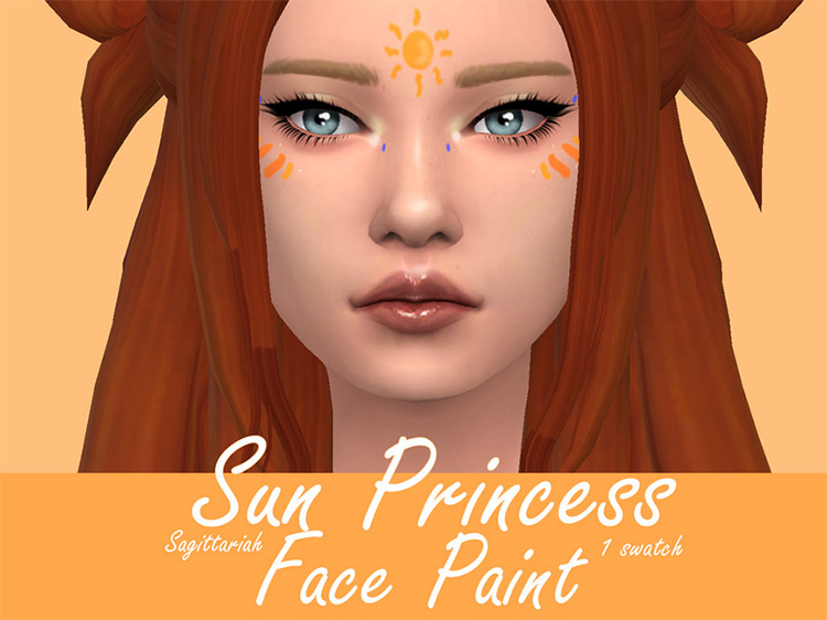 Sims 4 Face Paint CC  All Free To Download    FandomSpot - 33