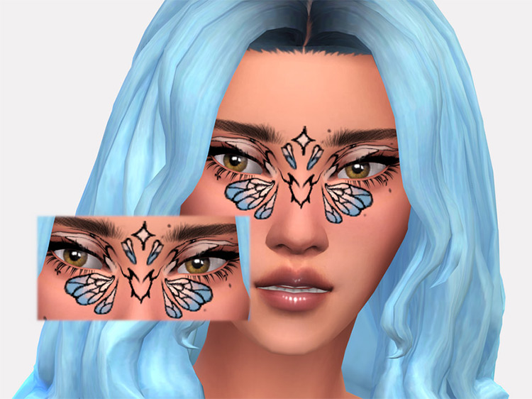 Sims 4 Face Paint CC  All Free To Download    FandomSpot - 23