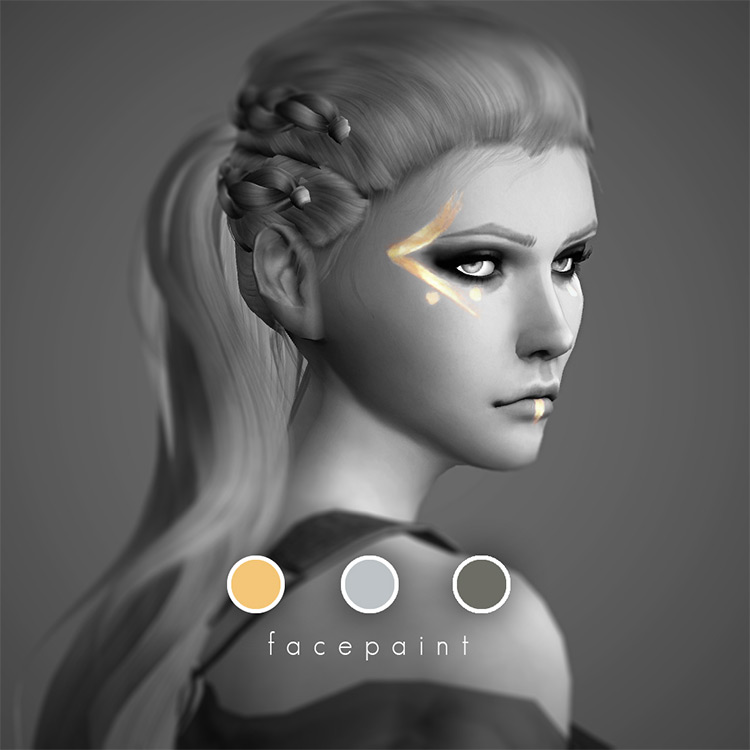 Sims 4 Face Paint CC  All Free To Download    FandomSpot - 79