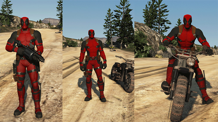 Deadpool / GTA V Mod