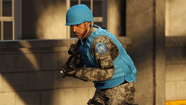 United Nations Soldier / GTA V Mod