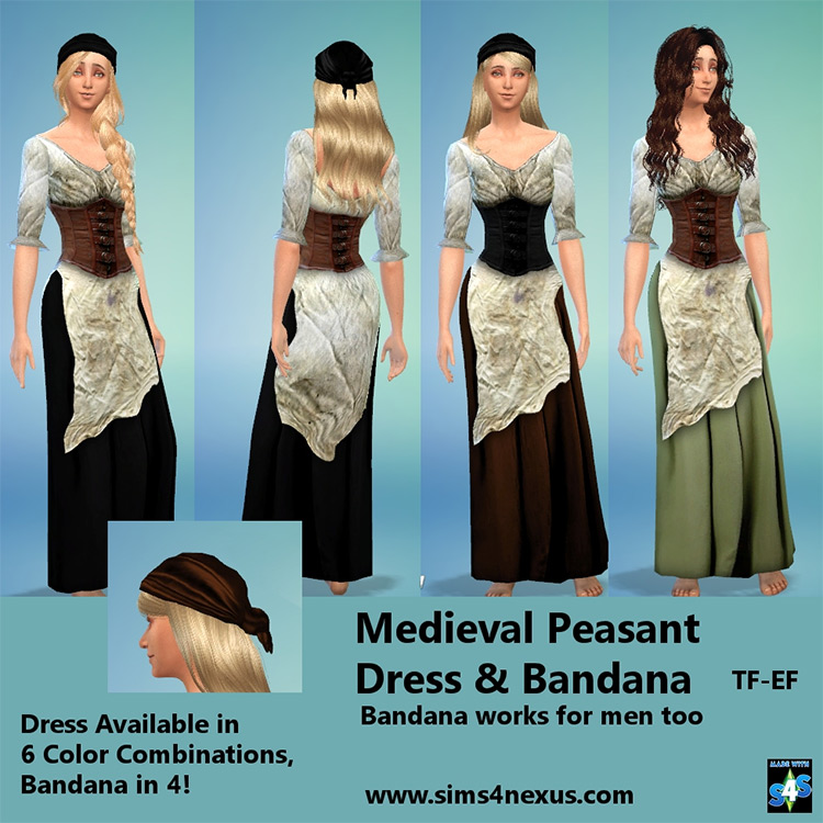 Sims 4 Peasant CC  Clothes   Clutter Packs    FandomSpot - 3