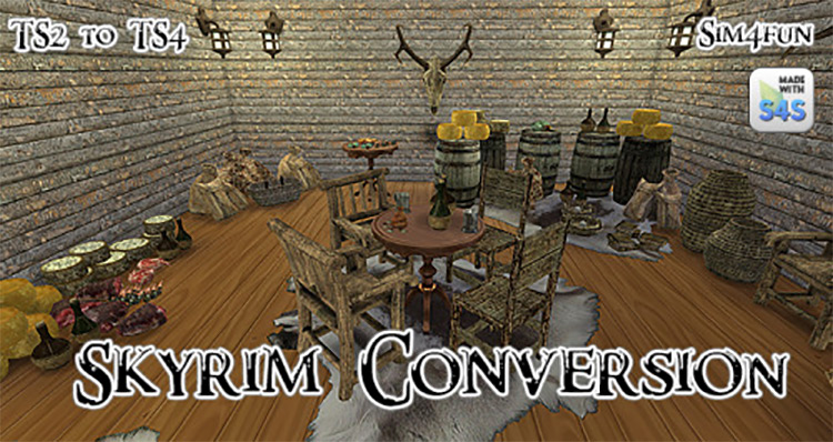 Skyrim Conversion / Sims 4 CC