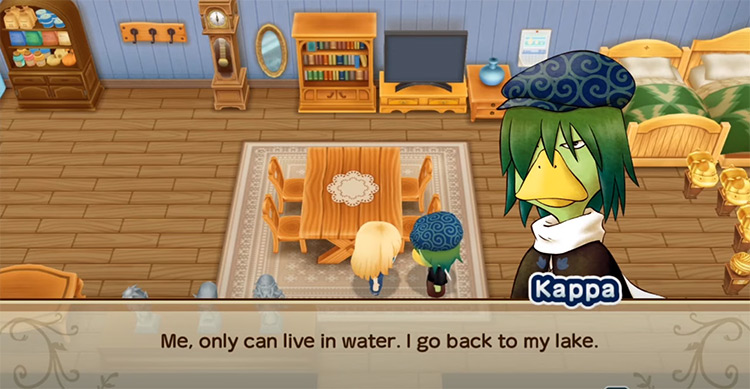 Kappa’s dialogue during one of his heart events / SoS: FoMT