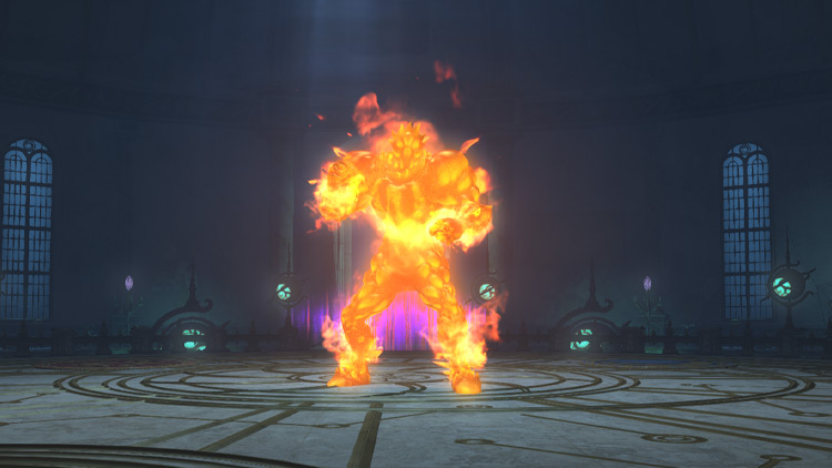 Boss #2: Liquid Flame screenshot / FFXIV