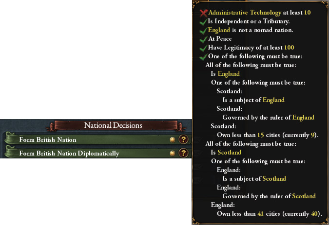 These’re In Your Decisions and Policies Tab / EU4