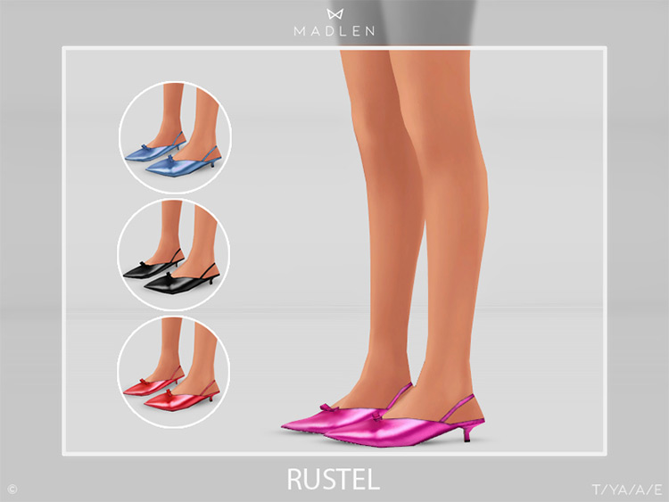 Madlen Rustel Shoes / Sims 4 CC