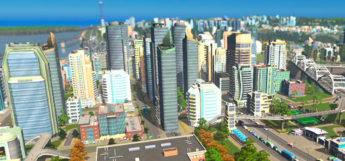 Upgraded Highrises in Cities: Skylines