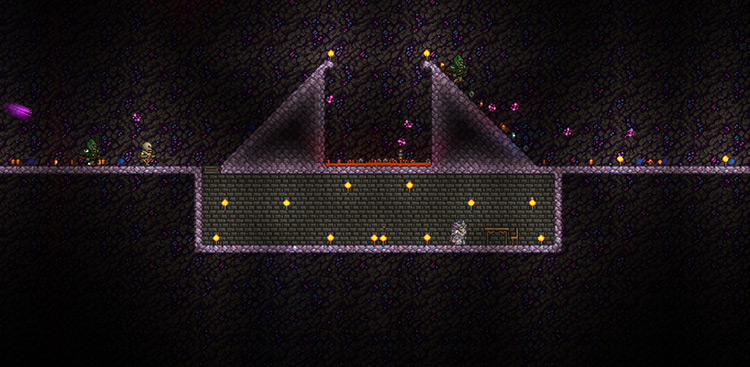 Example of what the room should look like / Terraria