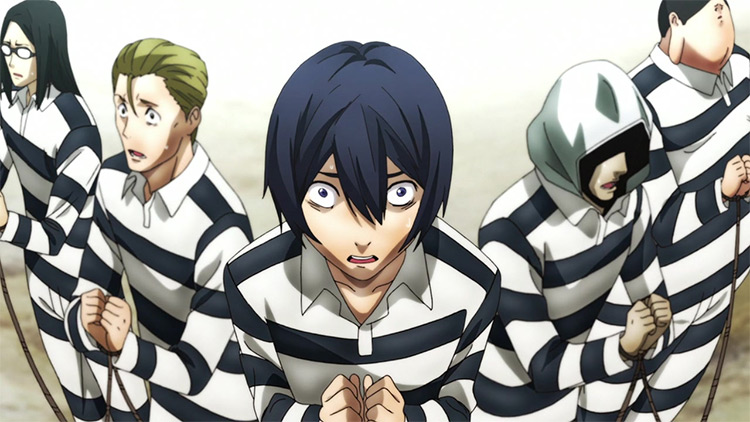 Prison School anime screenshot