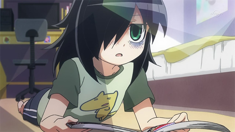 WataMote anime screenshot