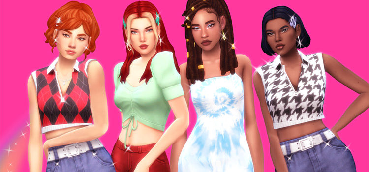 Sims 4 Maxis Match '90s CC: The Ultimate Collection