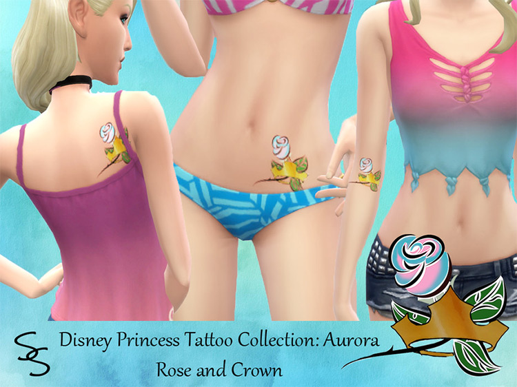 Best Disney Tattoo CC for The Sims 4   FandomSpot - 4