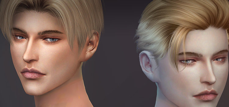 Best Male Eyelashes CC for The Sims 4