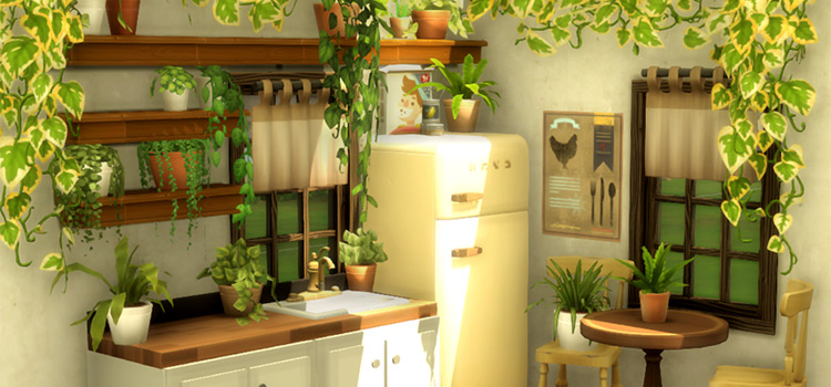 Sims 4 Mods Plant Room   00 Featured Blooming Rooms Kit Separated Plants Sims4 Cc 