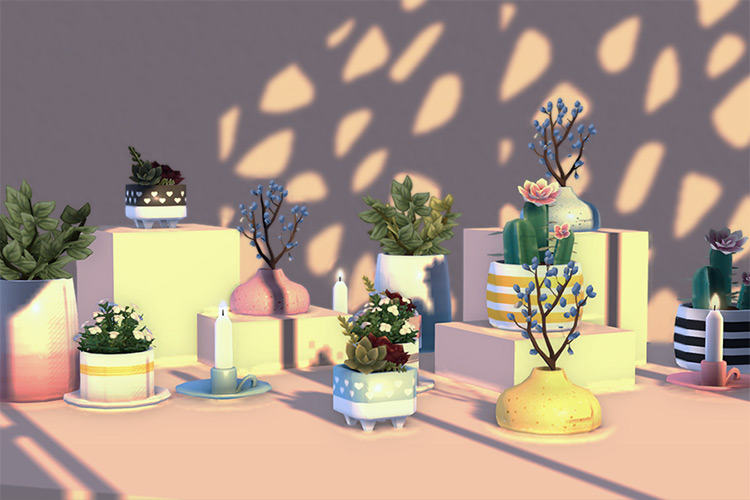 Little Ceramics / Sims 4 CC