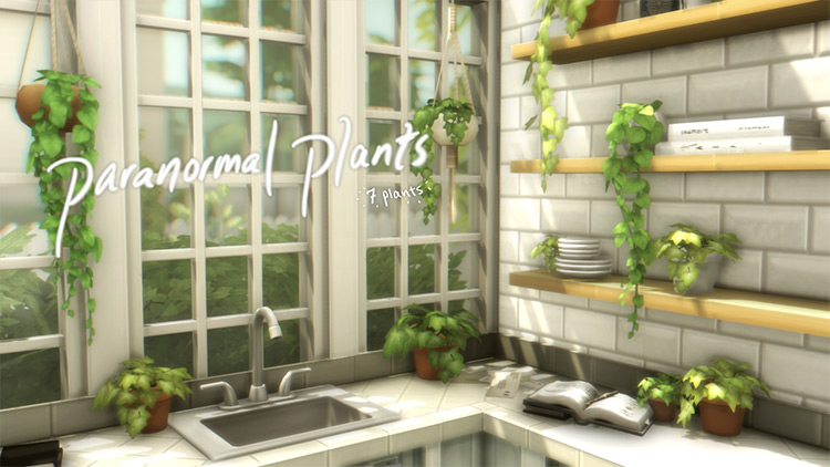 Pair O’ Normal Plants / Sims 4 CC