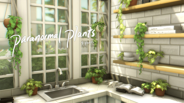 Sims 4 CC  Maxis Match Plants For Any House   FandomSpot - 58