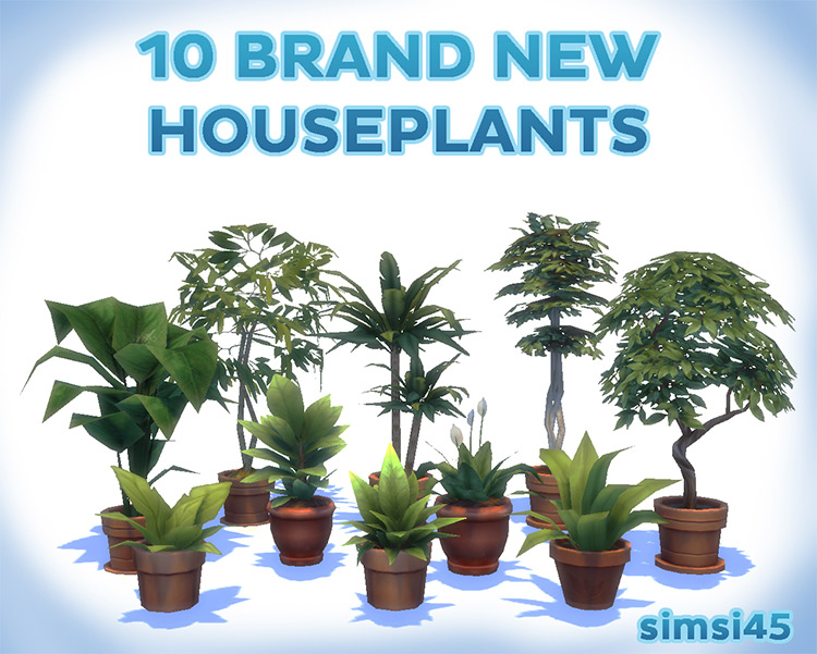 Sims 4 CC  Maxis Match Plants For Any House   FandomSpot - 48