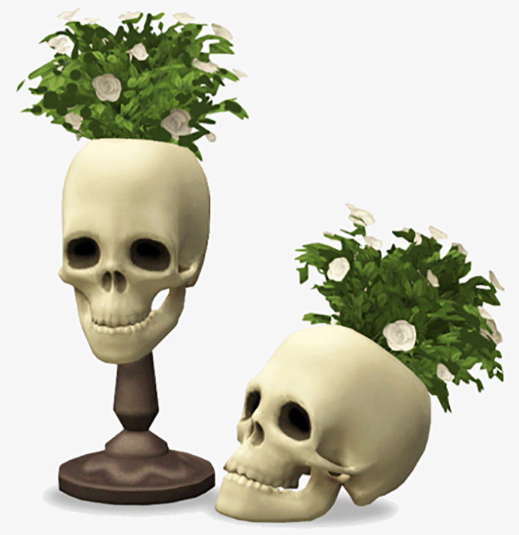 Skelly Planter / Sims 4 CC