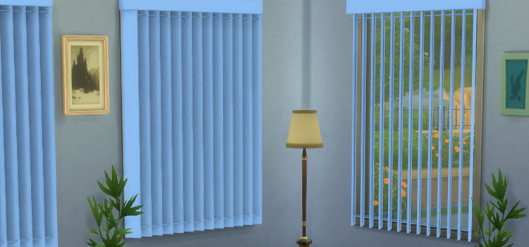Vertical Blinds from the 1990s (TS4 CC)