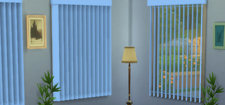 Vertical Blinds from the 1990s (TS4 CC)