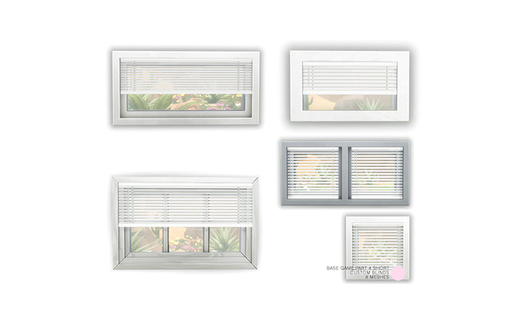 Sims 4 Window Blinds CC  The Ultimate Collection   FandomSpot - 99