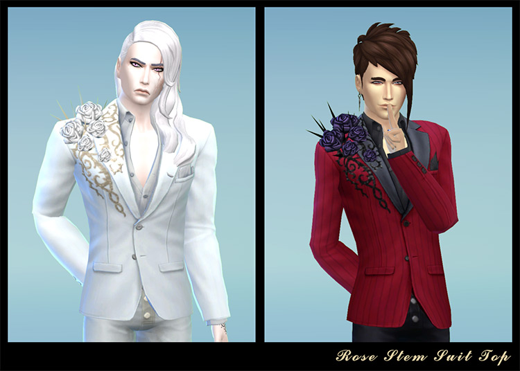 Rore Stem Suit Top / Sims 4 CC