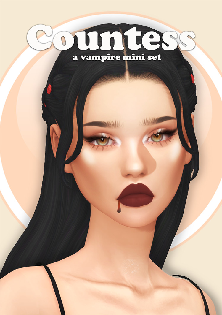 Countess – A Vampire Mini Set / Sims 4 CC