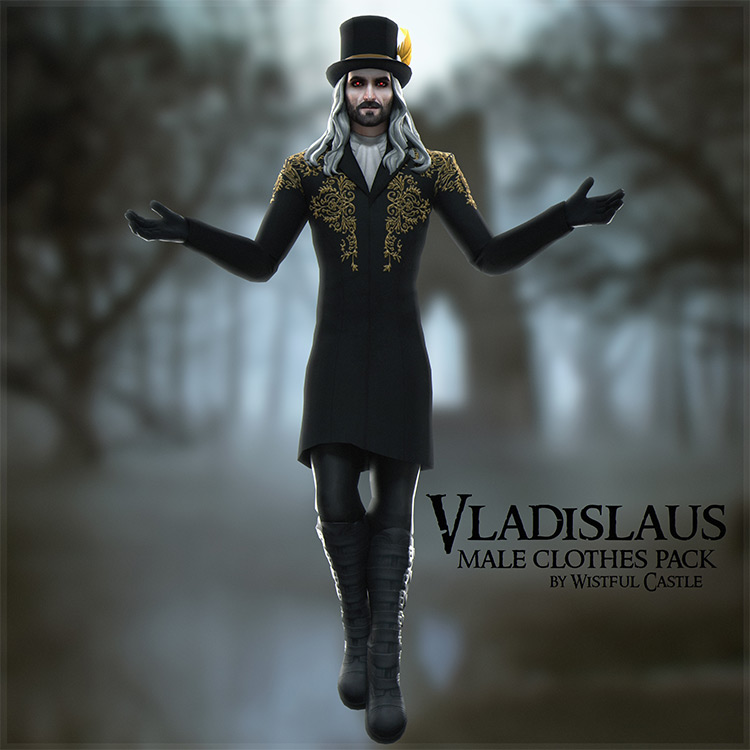 Vladislaus Male Clothes Pack / Sims 4 CC