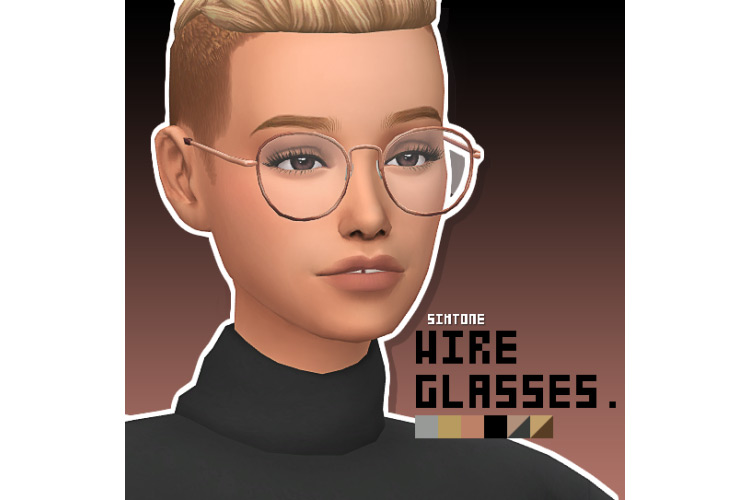 Wire Glasses / TS4 CC