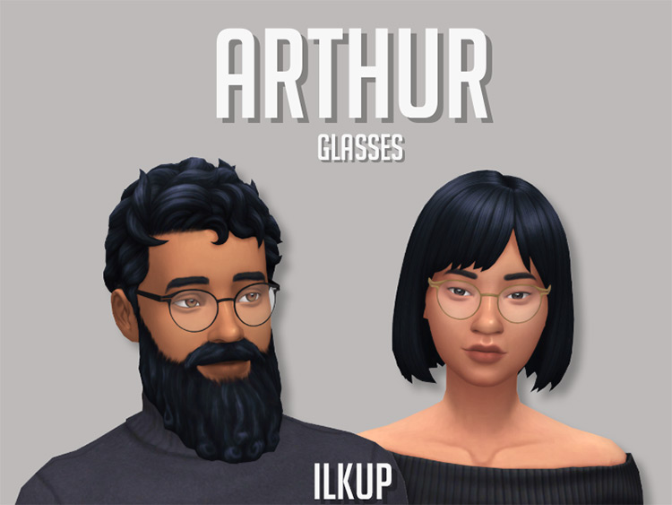 Sims 4 Maxis Match CC Glasses  All Free    FandomSpot - 47