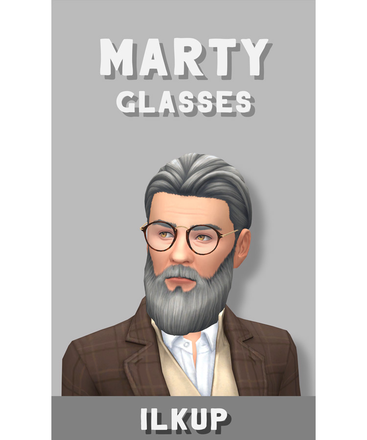 Marty Glasses / TS4 CC