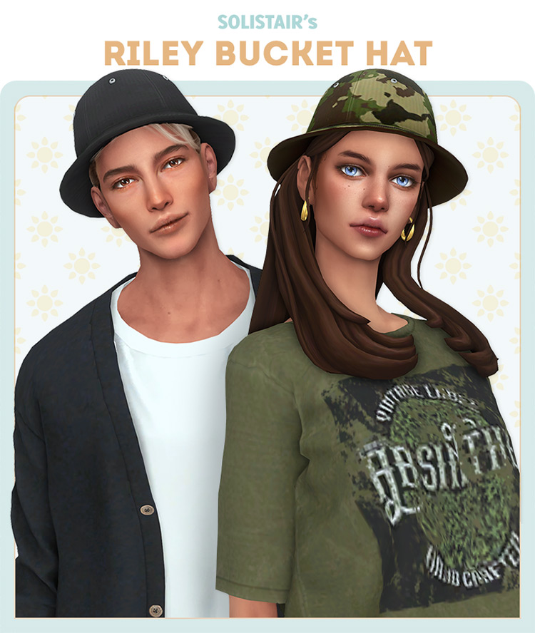 Riley Bucket Hat / Sims 4 CC