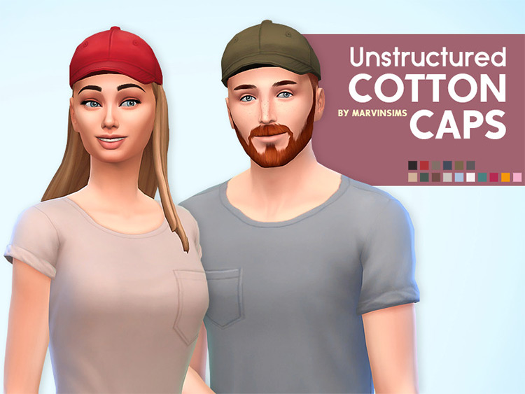 Sims 4 CC  50  Best Maxis Match Hats  Guys   Girls    FandomSpot - 86