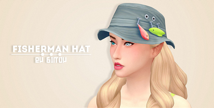 Fisherman Hat / Sims 4 CC