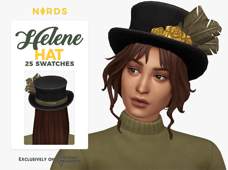 Helene Hat / TS4 CC